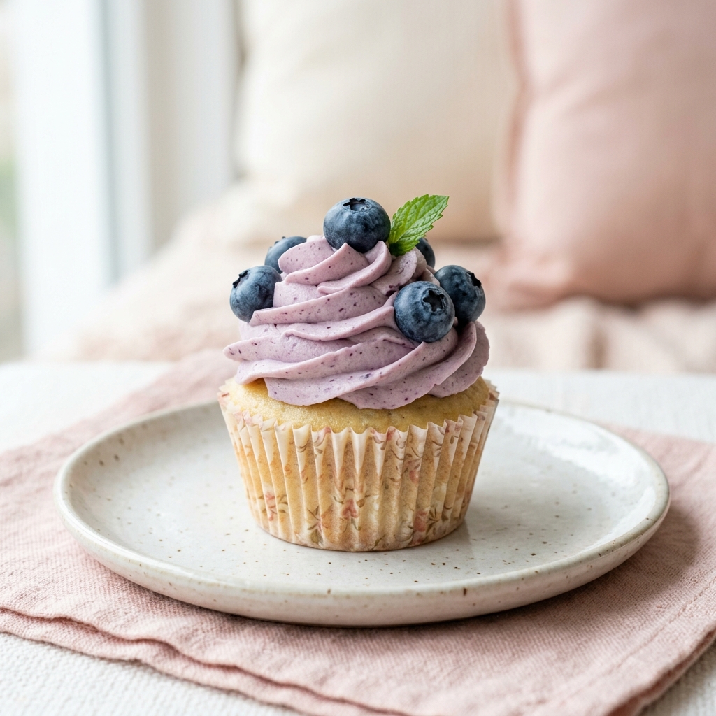 Blueberry Cupcake